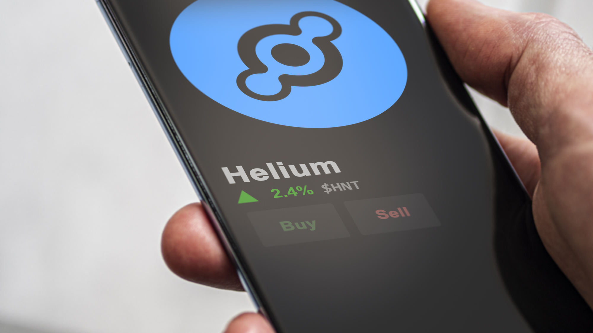 Helium HNT Solana DePIN logo