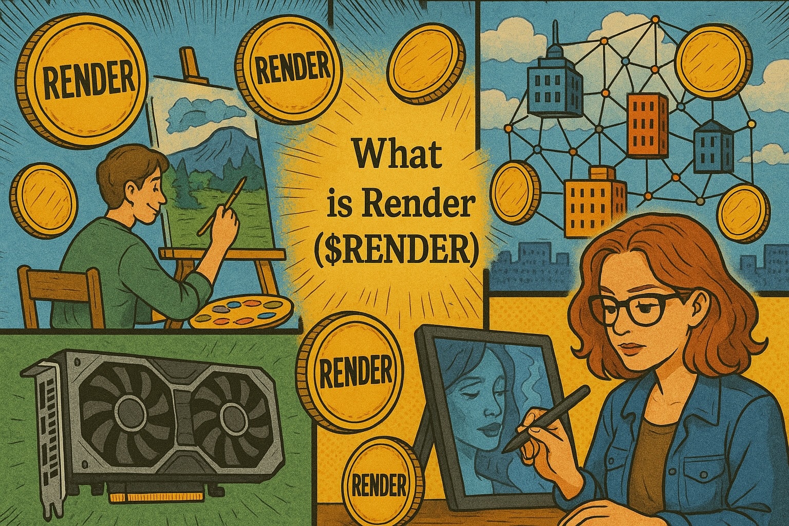 Render Network Solana GPU decentralized