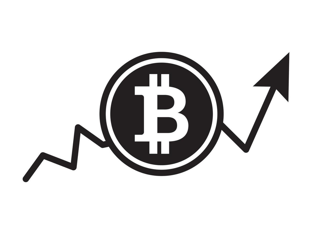 chart icon cryptocurrency token price volatility